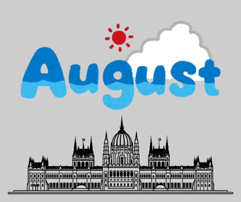 August in Budapest