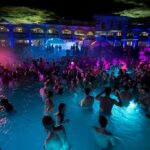 One of a kind atmosphere at a Budapest spa party