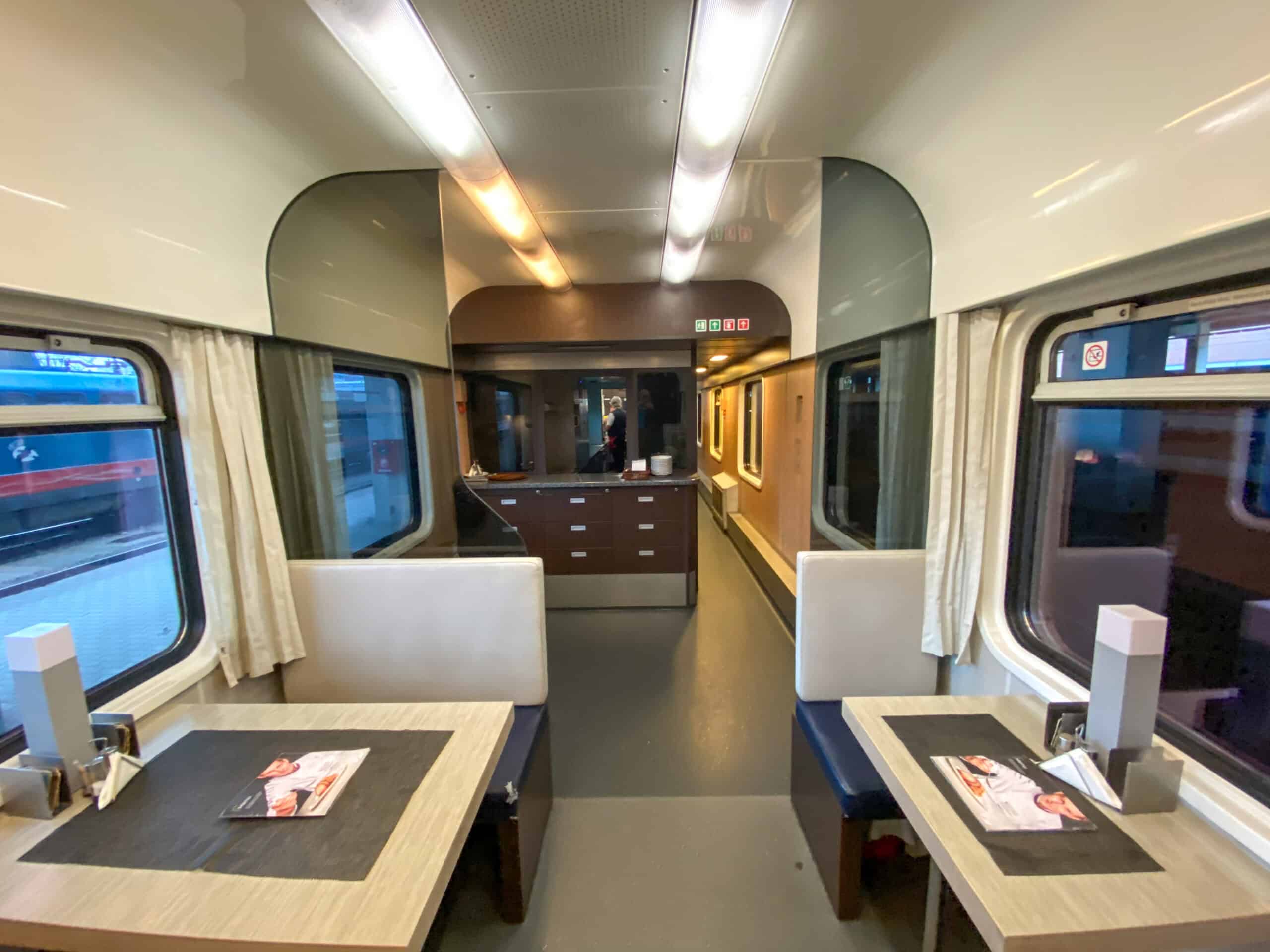 Train from Budapest to Prague