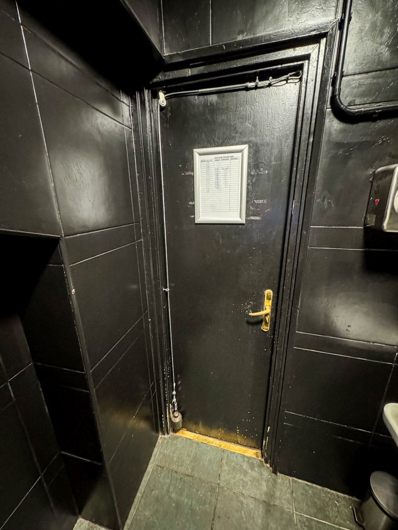Rest room with speacial door in Pub for sale