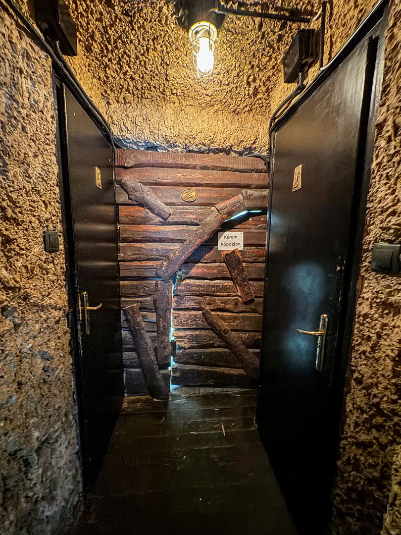 Rest rooms entry  in Pub for sale