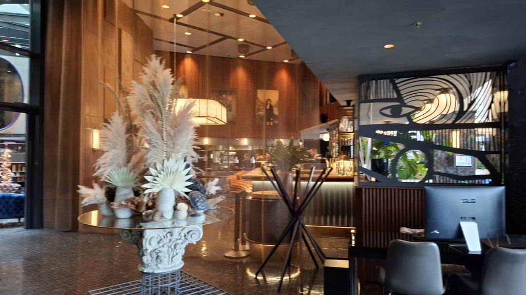 Interior of Hotel Clark