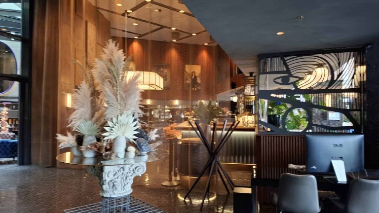 Interior of Hotel Clark