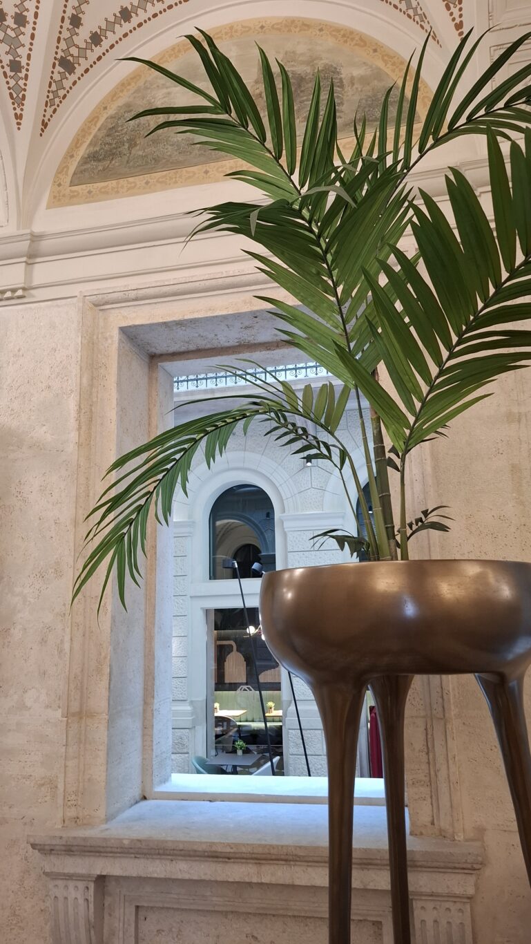 Interior of Oktogon Hotel Budapest