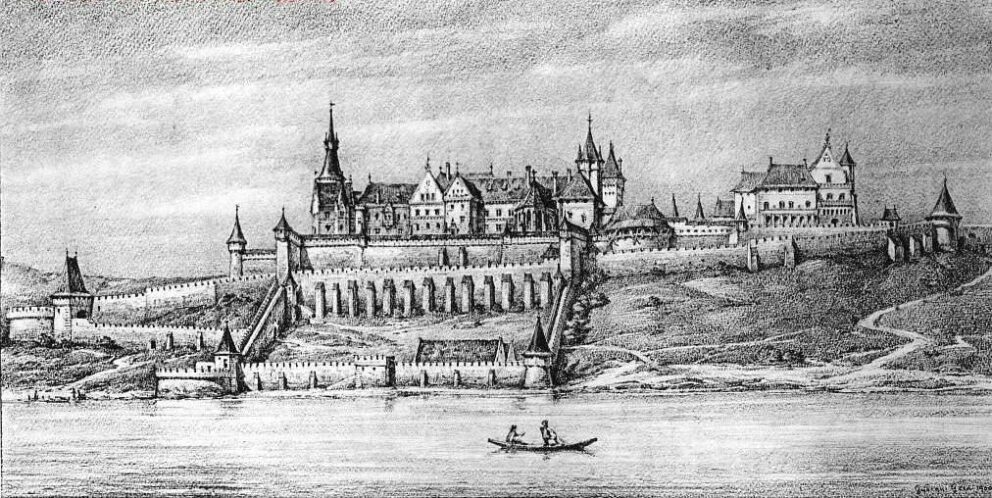 Buda Castle in the 16th century