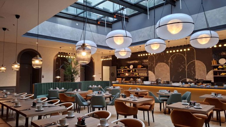 Dining area of Radisson Collection Hotel Basilica