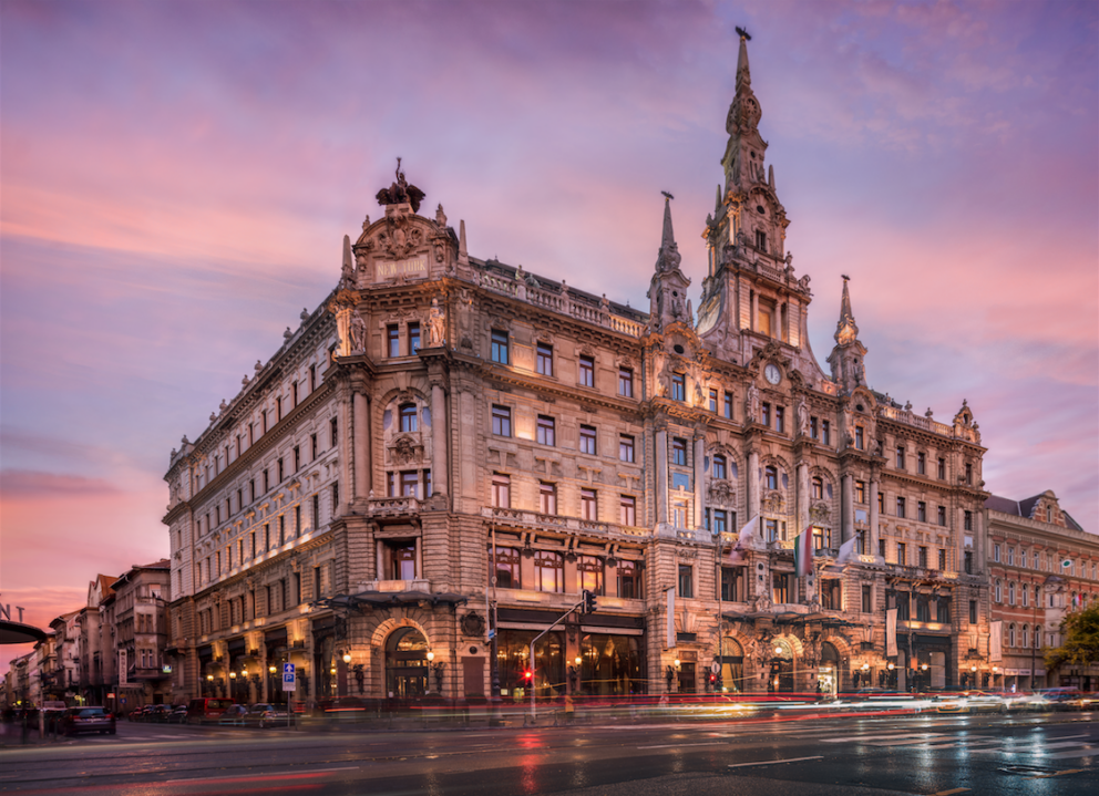 New York Palace showcases old-world glamour and contemporary luxury in the heart of Budapest