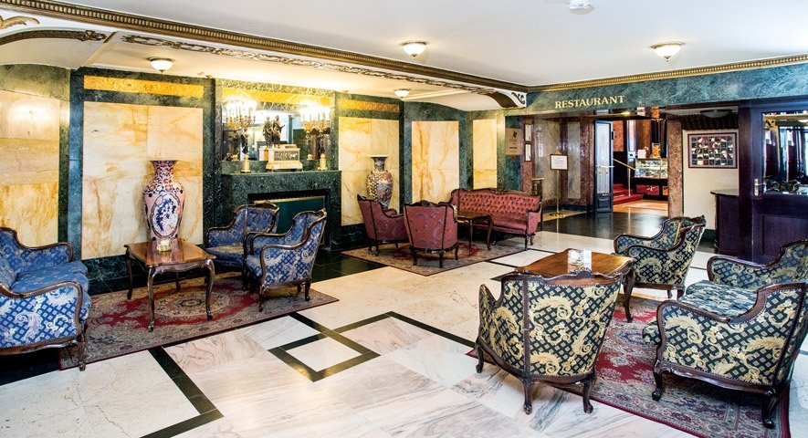 Lobby of Hotel Astoria