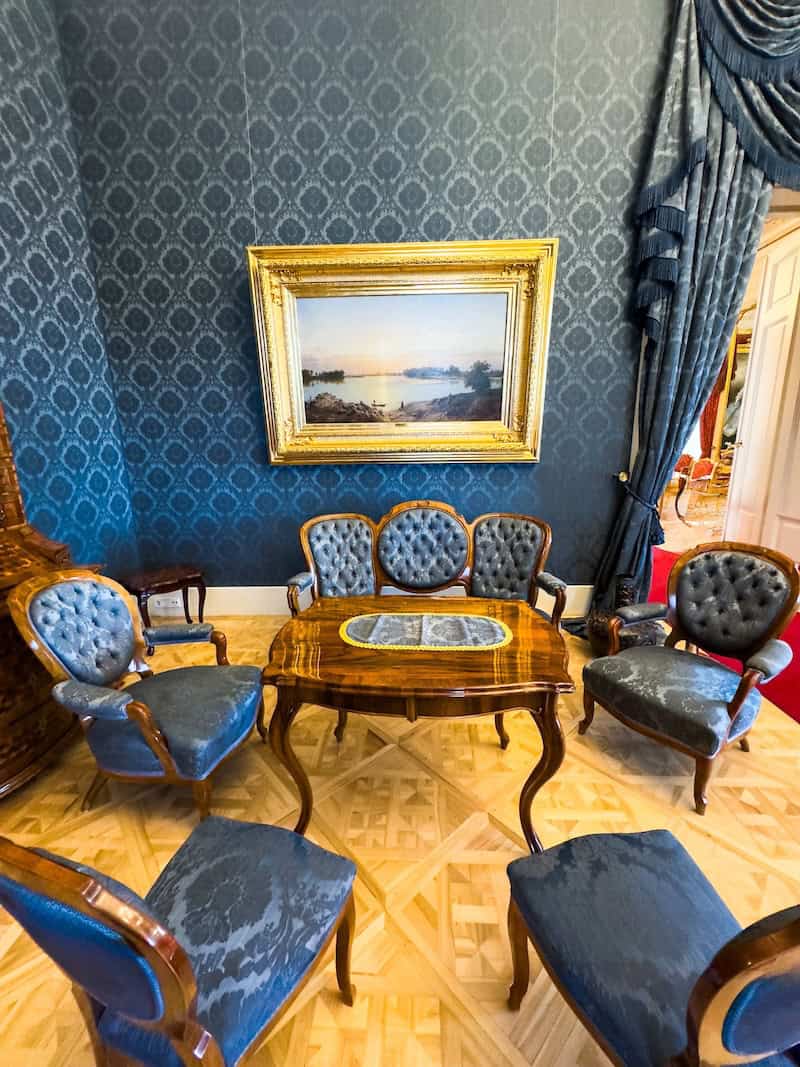 Sándor Palace - Blue Salon