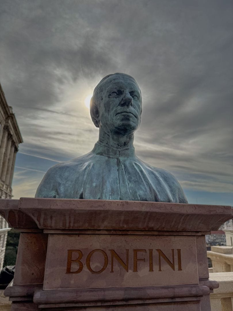 The impressive Bonfini located within the historic Buda Castle District in Budapest