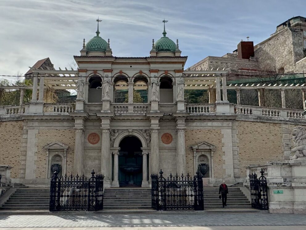 The impressive Castle Garden Glotiette located within the historic Buda Castle District in Budapest