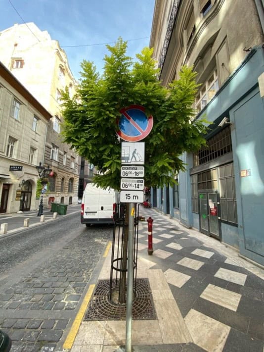 A triumphant sunset view looking down over the majestic Budapest cityscape