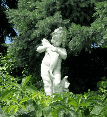 A top-down map showing the extensive layout of the Csillaghegyi Bath complex