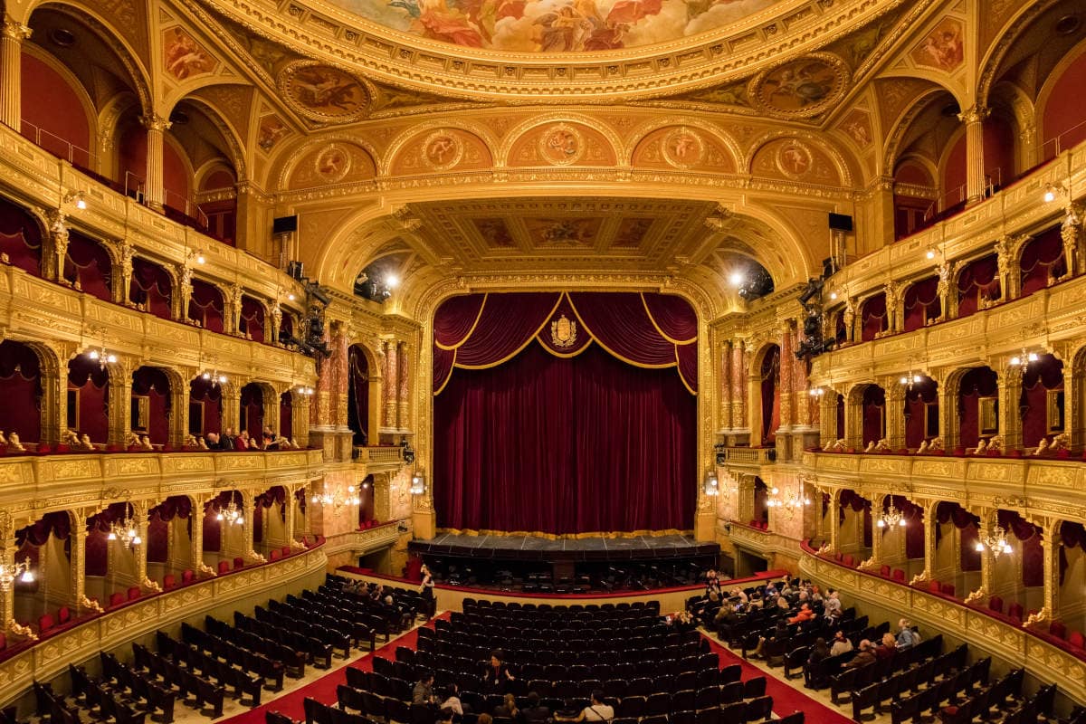 The captivating stage of the Hungarian Royal Opera on Andrássy út