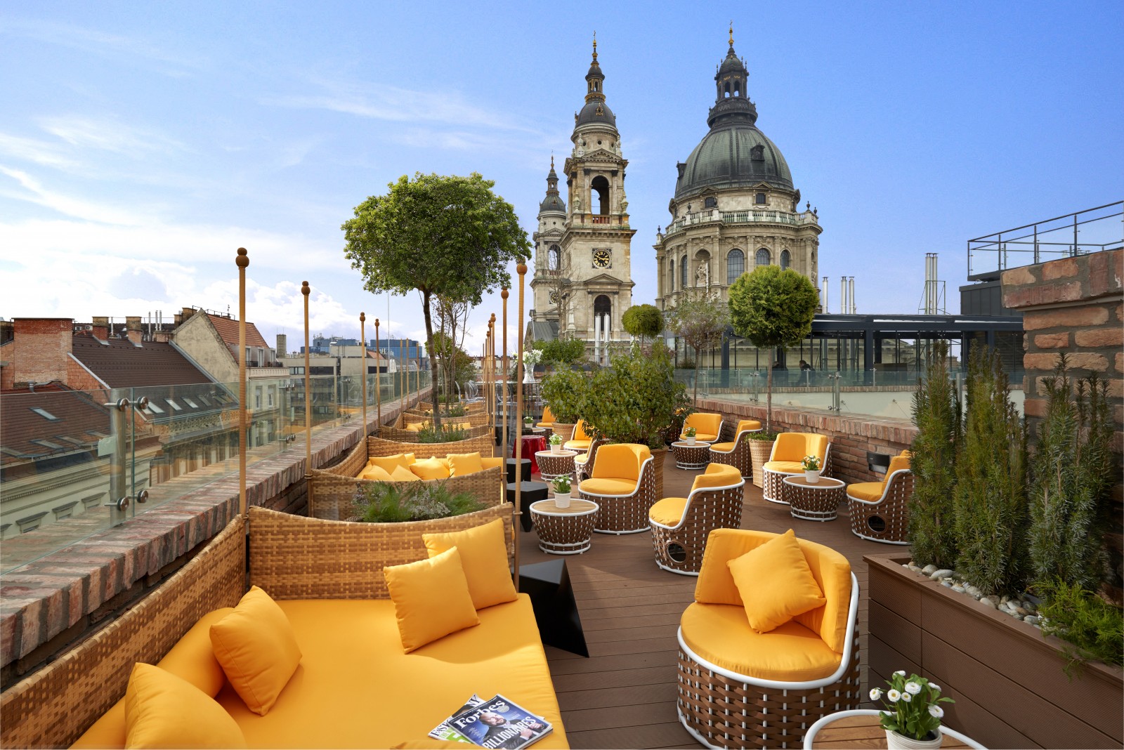 Shot of High Note Skybar, Budapest