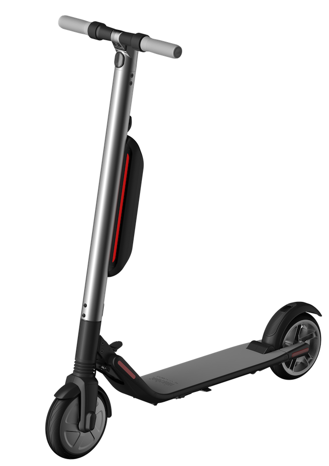  E-Magine’s light and portable electric scooter