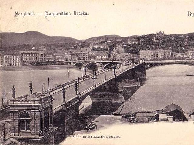 Margit bridge in the past