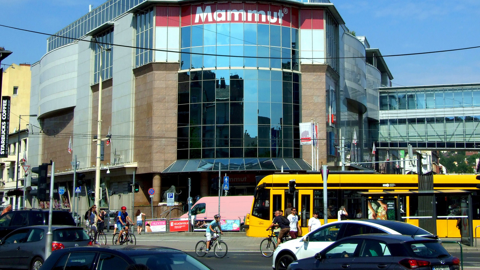 Mammut shopping mall in Budapest
