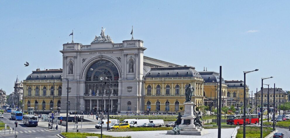 Built in 1884, Keleti Railway Station was considered the most modern railway station of Europe at the time.