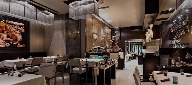 A meticulously crafted highly artistic culinary creation presented at the famous Onyx restaurant