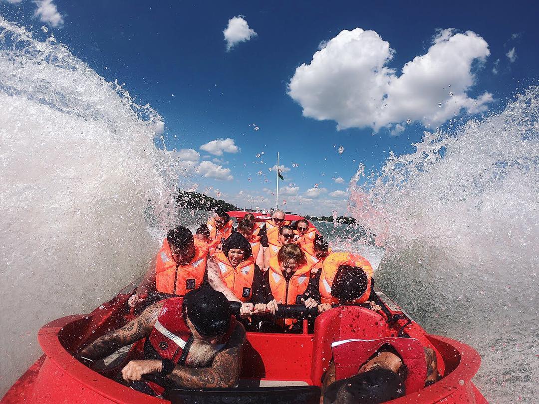 Also called fire on water, RedJet is the fastest and wildest boat ride on the Danube in Budapest