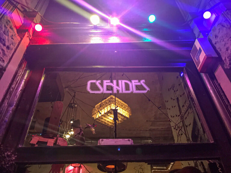 Csendes bar in Budapest