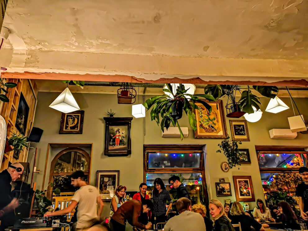 Bela ruin bar in Budapest