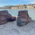 Shoes on the Danube bank