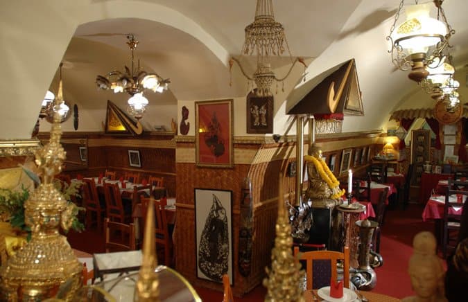 Authentic Thai Green Curry served in a bowl