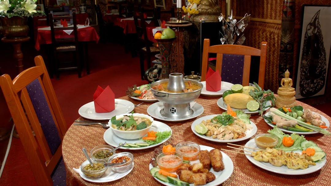 Traditional dishes at Bangkok Thai Restaurant in Budapest 