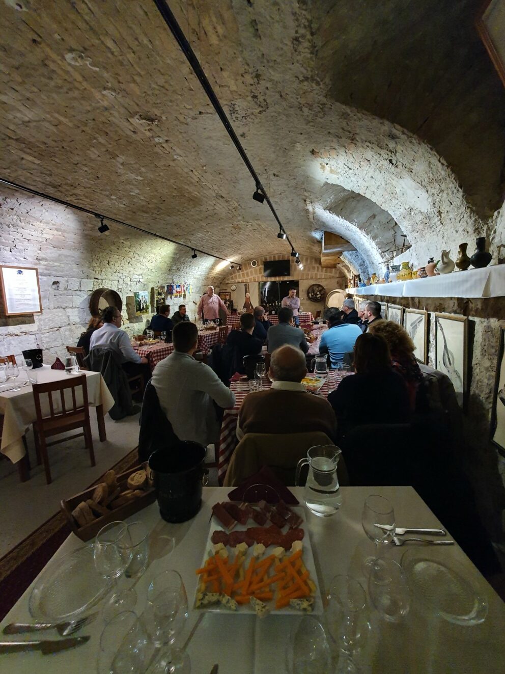 The wine cellar of ChampionWine, one of the finest wine-tasting venues in Budapest